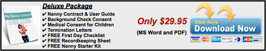 Nanny Contract Deluxe Package